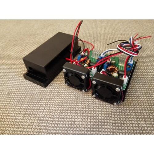 Combined 6W Blue Laser engraving 450nm laser module 6000mW /2*3.5W blue laser diodes /TTL modulation
