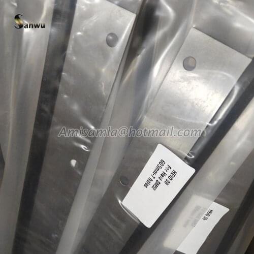 Best Quality G2.010.502 offset SM52 wash up blades 605*46*0.5mm 7 holes SM 52 printing parts