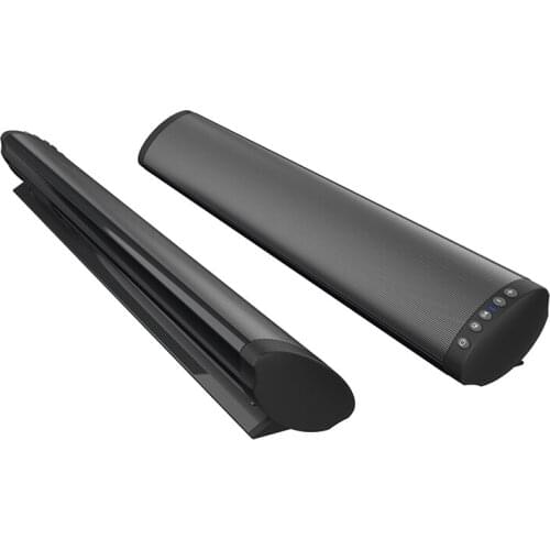 POWERFUL BASS BLUETOOTH SOUNDBAR BUILT-IN SUBWOOFER SOUND BAR WITH BT+USB AUDIO+AUX INPUTS FOR COMPUTERS/TV/LAPTOPS
