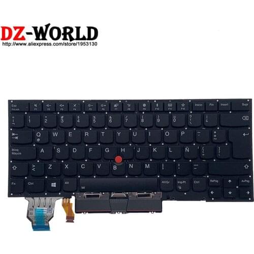 New Original LAS Latin Spanish Backlit Keyboard for Lenovo Thinkpad X1 Yoga 4th Gen Laptop SN20R55530