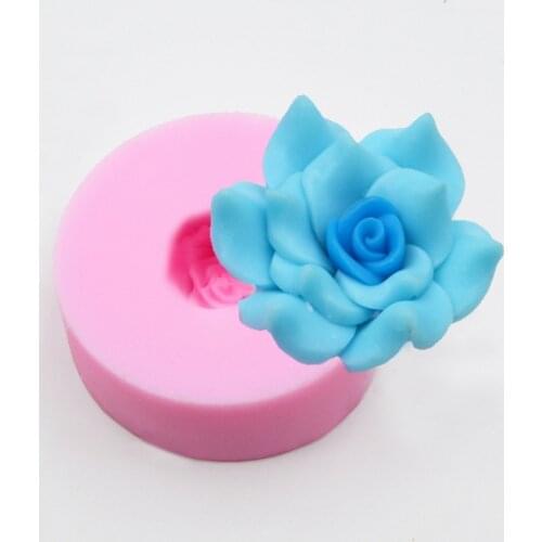 New 3D Soap Mold Wedding Decoration Fondant Cake Silicone Mold Cake Decorating Tools DIY Chocolate&birthday Cake Baking Tools