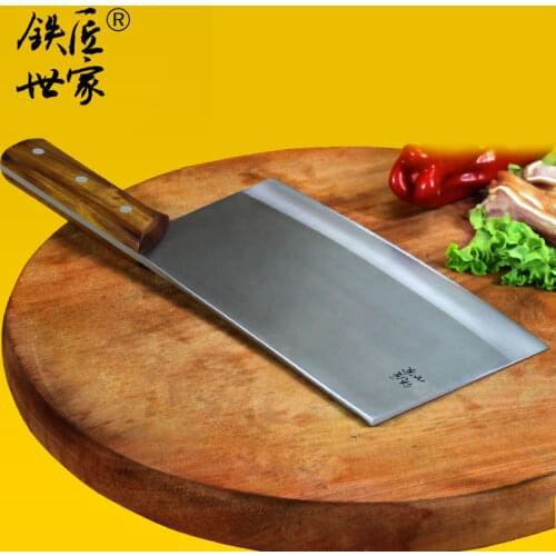 Cleaver knife stainless steel forged sharp Slicing knife Chinese handmade chef knife sharp vegetable meat fish kitchen knives