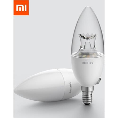 Original Xiaomi Smart LED Lamp Wifi Remote Control by Mihome Mijia App E14 Bulb 3.5W 0.1A 220-240V 50/60Hz