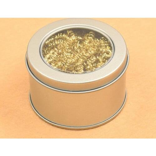 Useful Cleaning Ball Light No Damage Scrubber Powerful Cleaning Practical Iron Tip Cleaning Tool for Soldering Slag