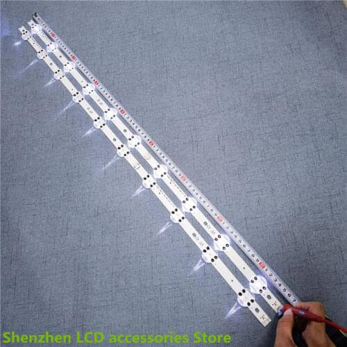 20Pieces/lot LED Strip For LG 43" TV 6916L-2867A 6916L-2867F 6916L-2867B 43UV340H E74739 43 V17 ART3 2867 REV0.3 1 100%NEW