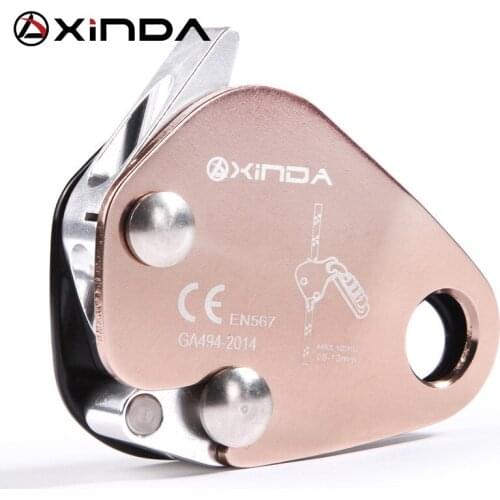 XINDA Professional Outdoor Rock climbing Mountaineering Grasp Rope Gear For 8mm-13mm Rope