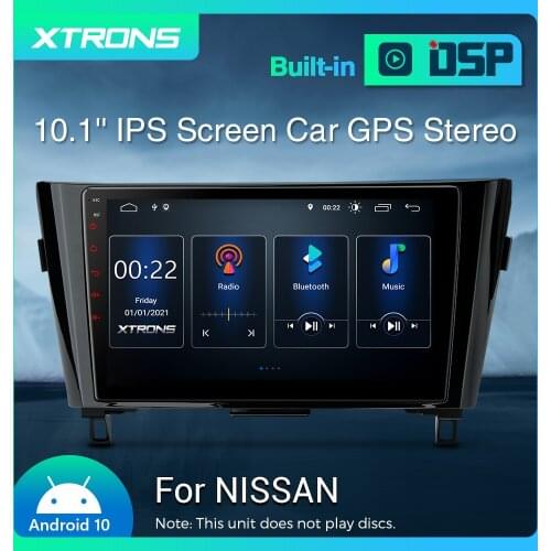 XTRONS 10.1'' IPS Android 10.0 Car Multimedia Stereo Player for Nissan X-Trial (T32) Qashqai Rogue 2014-2018 DSP OBD NO DVD