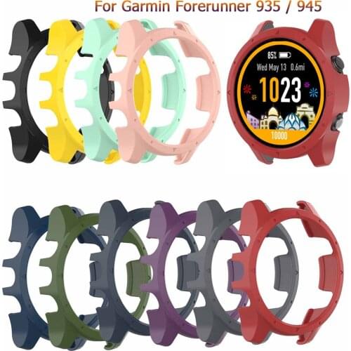 Protective Case Cover For Garmin Forerunner 935/ 945 sport watch Bracelet Dial Case Anti-scratch Shockproof Shell Unisex fashion