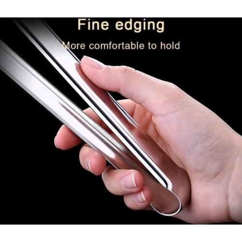 Stainless Steel 24 cm Food Clip Tableware Anti Heat Bread Clip Anti-scald Durable Barbecue Tools Kitchen Accessories