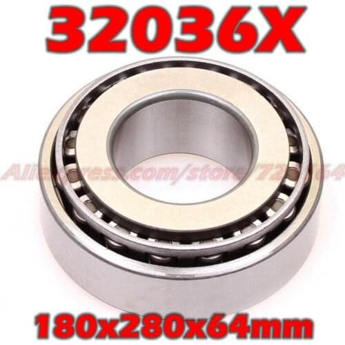 180x280x64 mm Tapered Roller Bearing 32036X 2007136E HR32036XJ 32036JR 32036XA E32036J 32036VC12 32036XU 32036E 180*280*64 32036