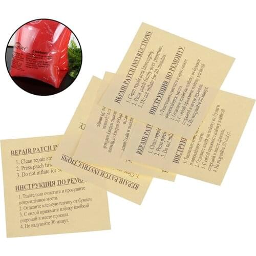 2/5Pcs Repair Adhesive Patch For Inflatable Toy PVC Puncture Swimming Pools Float Air Bed Dinghies Circular Patches