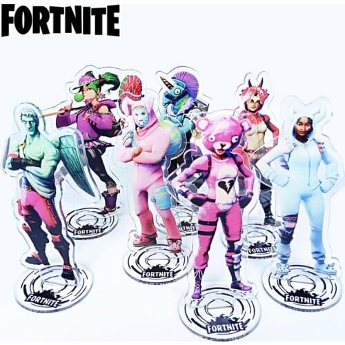 21cm Fortnite Game Anime Figure Model Card Player Collection Ornament Decoration Acrylic Material Peripheral Toys Children Gift