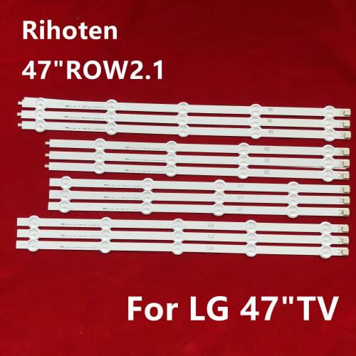 5sets LED strips for LG 47 TV 47ln575s 47LN613S 47LN613V 47LN6130 47LN6138 47LA620S 47LA6208 47 ROW2.1 REV 0.7 1 L2 TYPE