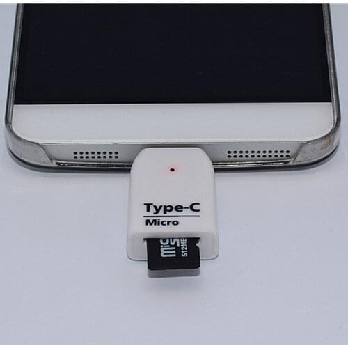 USB 3.1 Type C USB to Micro SD SDXC TF Card Reader Adapter for Macbook /Mac airPro /OTG Type-c interface mobile phone
