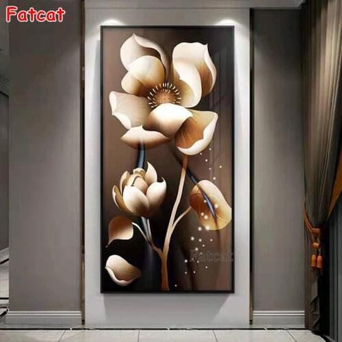 Flower Light Luxury 5D DIY Diamond Painting Full Square Round flora Diamond embroidery Diamond mosaic stitch home decor PP1882