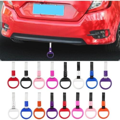 Auto Accessories Ring Heart JDM Train Bus Handle Hand Strap Charm Strap Ring