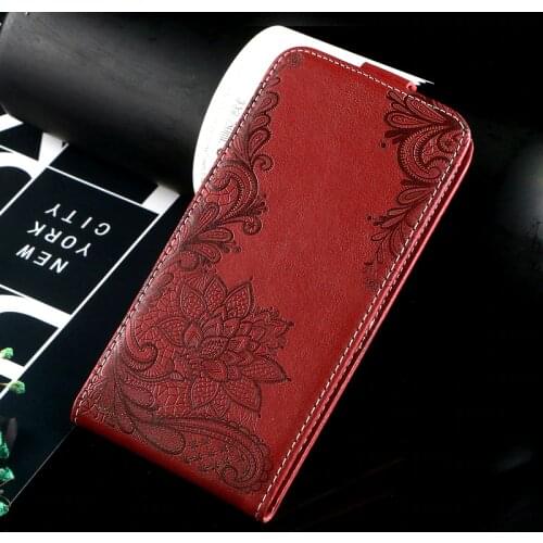 Vintage Business Embossed flower butterfly flip up and down leather case with soft TPU coque for ASUS ZenFone 4 Max ZC520KL