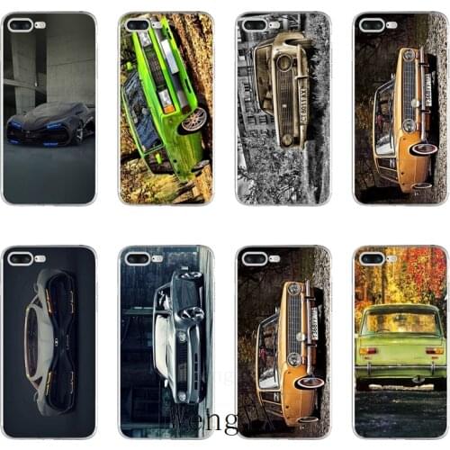Design lada concept car Slim silicone TPU Soft phone case For iPhone X 8 8plus 7 7plus 6 6s plus 5 5s 5c SE 4 4s