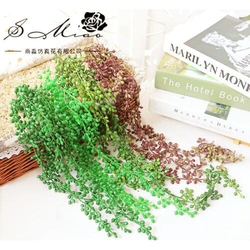 30/63cm Artificial Lovers Tears Wall Hanging Plants Home Balcony Wedding Party Table Decor Fake Plants DIY Flower Arrangement