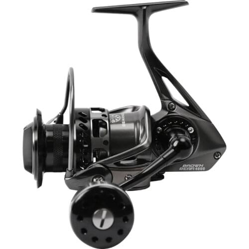 TSURINOYA Carp Fishing Reel BROWN BEAR 4000 5000 6000 7000 9+1 12-20KG Max Drag Full Metal Feeder Reel Saltwater Spinning Wheel