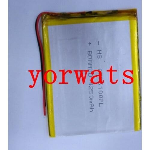 New Hot A Rechargeable Li-ion Cell 3.7V polymer lithium battery 0575100 5075100 4250mah new tablet PC core