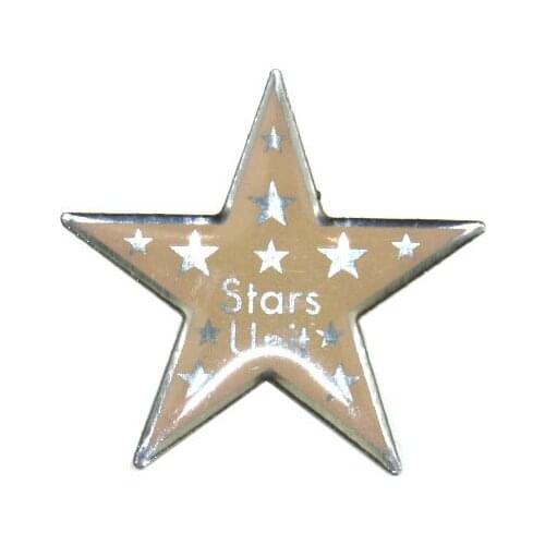 Promotional Gift Pentagram Shape Lapel Pin k200322