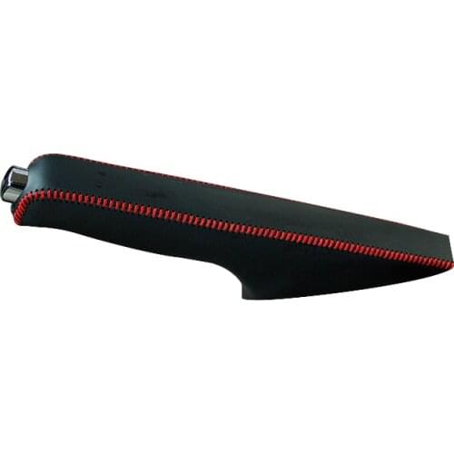 Genuine Leather Handbrake Grips for VW Volkswagen Lavida Natural leather cover on the handbrake car accessories interior