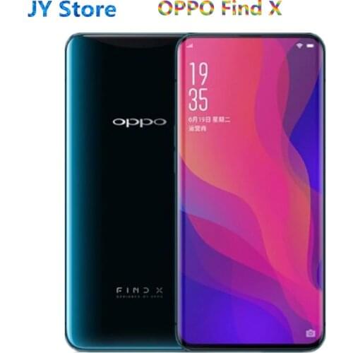 Original OPPO Find X Cellphone LTE Snapdragon 845 Full Screen 6.42" IPS 2340X1080 8GB RAM 256GB ROM 25.0MP Face ID