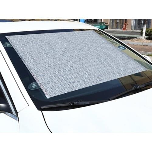 Free-Perforated Suction Sunshade Window Screen Cover Portable Mesh Dot Window Curtain For Bedroom Office Car Windshield