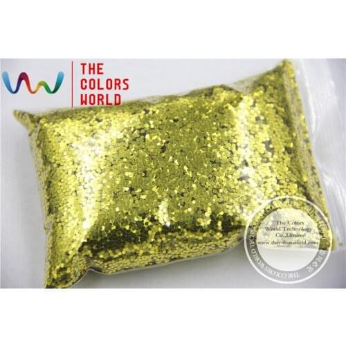 TCM0203 Dot shape Bright Gold Sprinkling 1.0MM Color Glitter Metallic Colors Spangles for Art and Nail decoration DIY