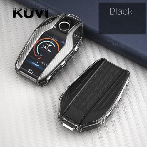 TPU Car Fully Key Case Carbon Grain Key Cover Case for BMW 5 7 series G11 G12 G30 G31 G32 i8 I12 I15 G01 X3 G02 X4 G05 X5 G07 X7