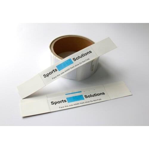 Waterproof marathon rfid wristband shoe tag Tyvek label epc gen2 long passive sports Athletes shoe tag disposable UHF RFID tag