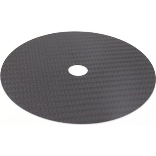 High performance one piece CD Tuning Mat Stabilizer Carbon clamp,Fiber Up Grade HIFI clamp Top Tray Player