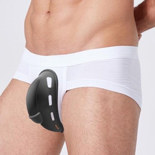 1pcs Men Enlarge Penis Pouch Protection Push Up Cup Brief Inside Front Protection Pad Underwear For Swimwear Pad Men