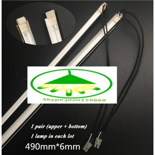 2Pcs 100% brand new and high quality Universal 22'' Wide 490mm*6mm CCFL Lamps for LCD Monitor Panel w/ Frame