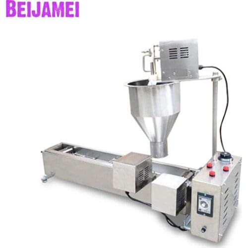 BEIJAMEI Commercial Donut Making Machine Donut Forming Machine Automatic Donut Fryer 110V 220V