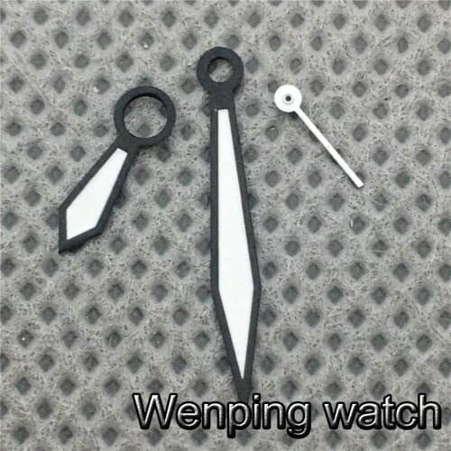 Black White Silver Watch Hands Fit ETA 6497,6498 Seagull ST36 Movement