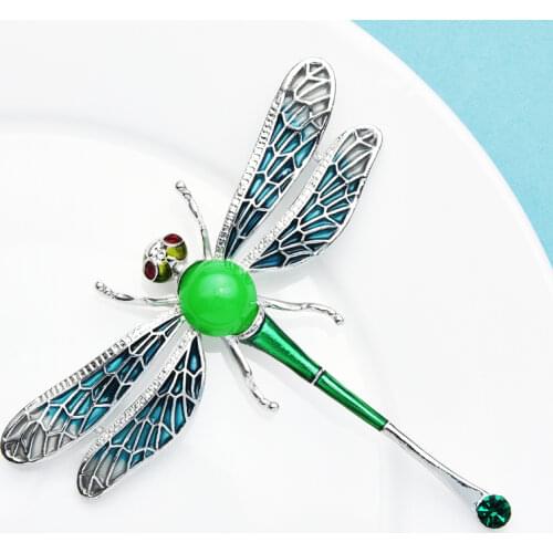 CHVMKALH Dragonfly Brooches For Clothes