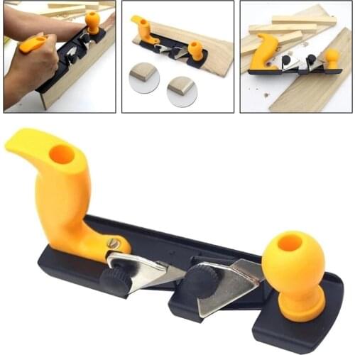 Woodworking Edge Corner Plane Manual Planer Edge Trimming Plane Tool 60mm Blade