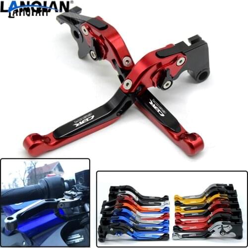 For Honda CBR650R CBR 650R 2018 2019 With LOGO CBR 650 R CNC Motorcycle Accessories Adjustable Folding Brake Clutch Levers
