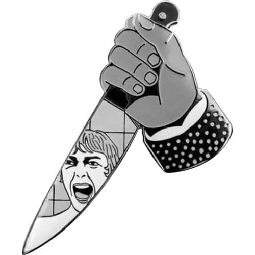 Psycho Enamel Pin