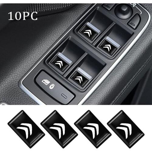 Epoxy 3D Car Styling Emblem Badge Stickers Decals For Citroen C1 C2 C3 C4 C5 C6 C4L DS3 DS4 DS5 DS6 Picasso Saxo Car Accessories