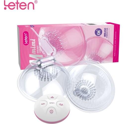 Breast pump Massager Nipple Vibrator Sex toy for Women Female Wearable Vibrating Breast Enhancement Bra Stimulator Drop Shipping