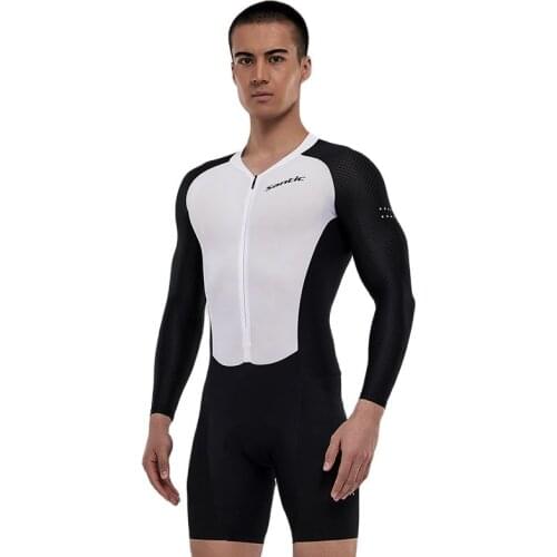 Santic Spring Summer Mens Cycling Jersey Long Sleeve Pro Team Thin Fit Comfortable Sun-protective Road Bike Pro Race Jerseys