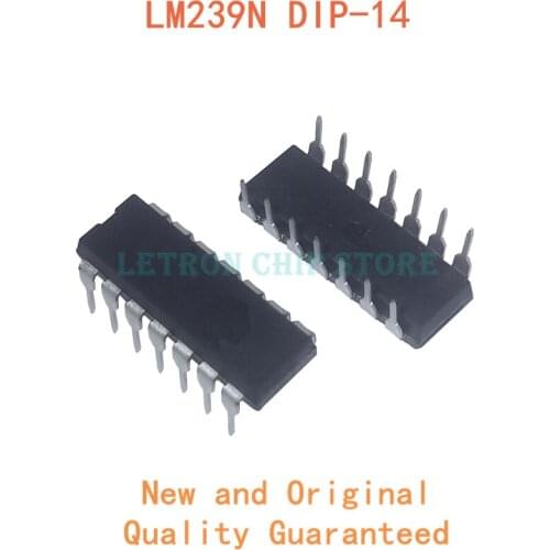 10PCS LM239 DIP14 LM239N DIP 239 DIP-14 new and original IC Chipset