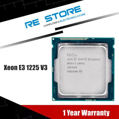 Intel Xeon E3 1225 V3 E3 1225V3 Processor 3.2GHz Quad-Core CPU 8M 84W LGA 1150