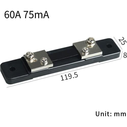 1PCS External Shunt FL-2B 60A/75mV Current Meter Shunt resistor For digital ammeter amp voltmeter wattmeter