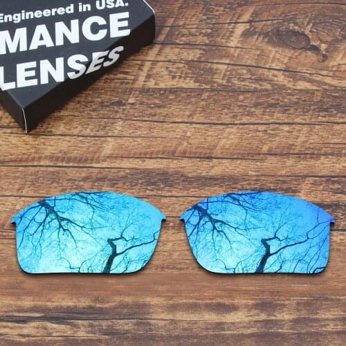 ToughAsNails Polarized Replacement Lenses for Oakley Bottle Rocket Sunglasses Blue Mirrored (Lens Only)