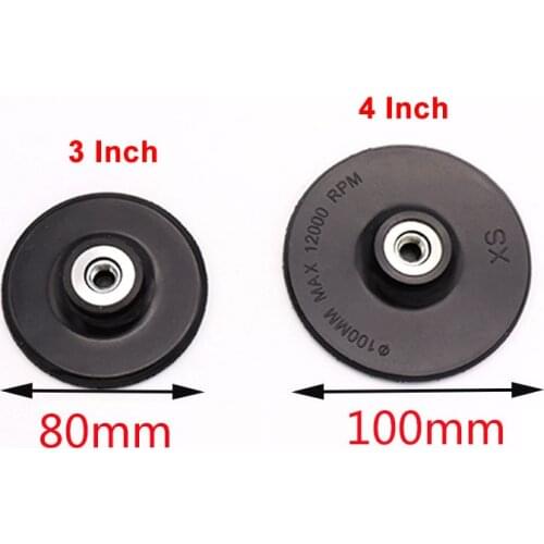 3" 4" Polishing Disk With Sticky Adhesive Wet/Dry Diamond Polishing Pads Self-adhesive Sanding Grinding Disc
