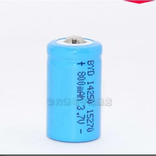 5PCS ER14250 14250 15270 3.7V800MAH Lithium Battery Large Capacity Rechargeable